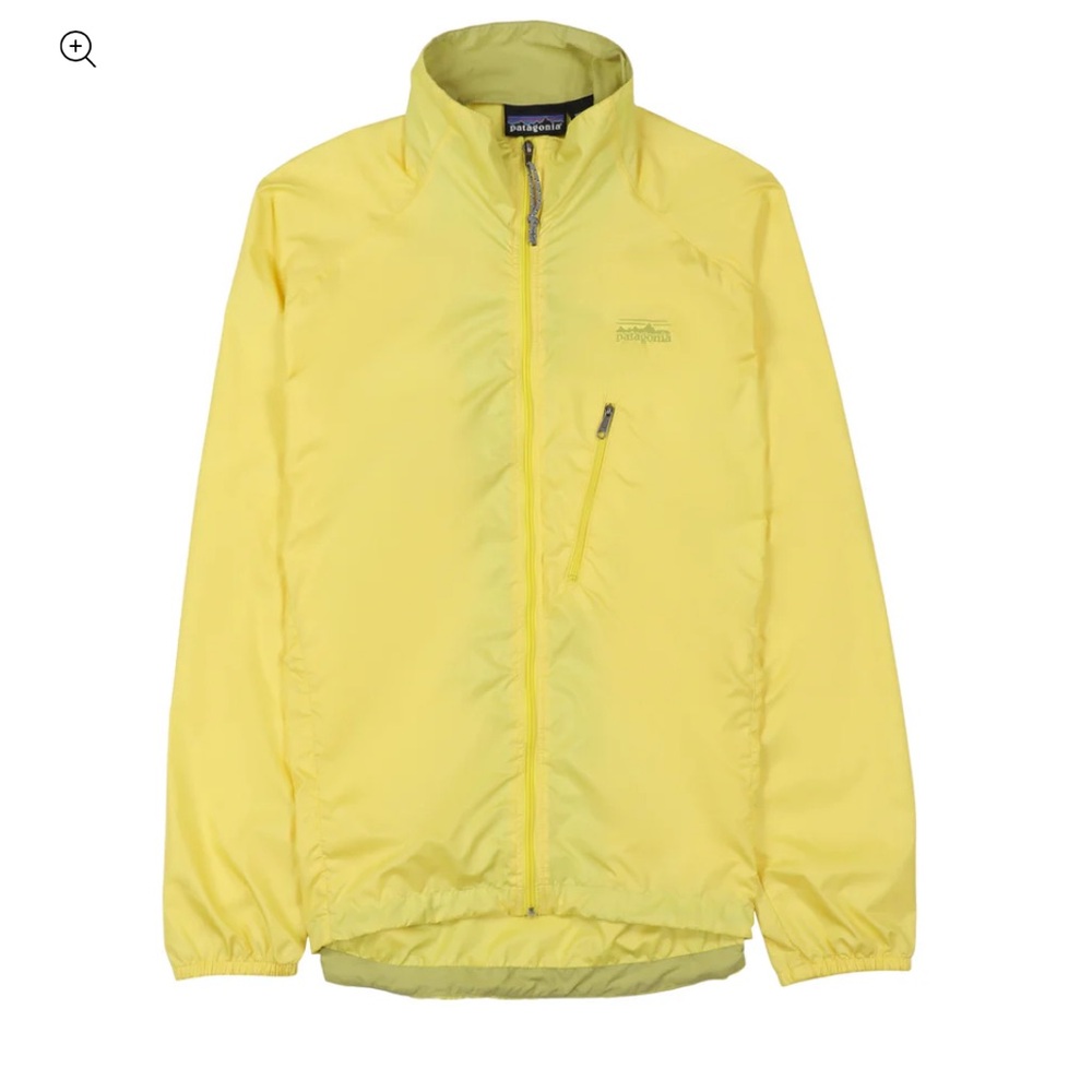 Patagonia Canary Solid Women’s Velocity Yellow and Green O2 Lightweight Jacket
